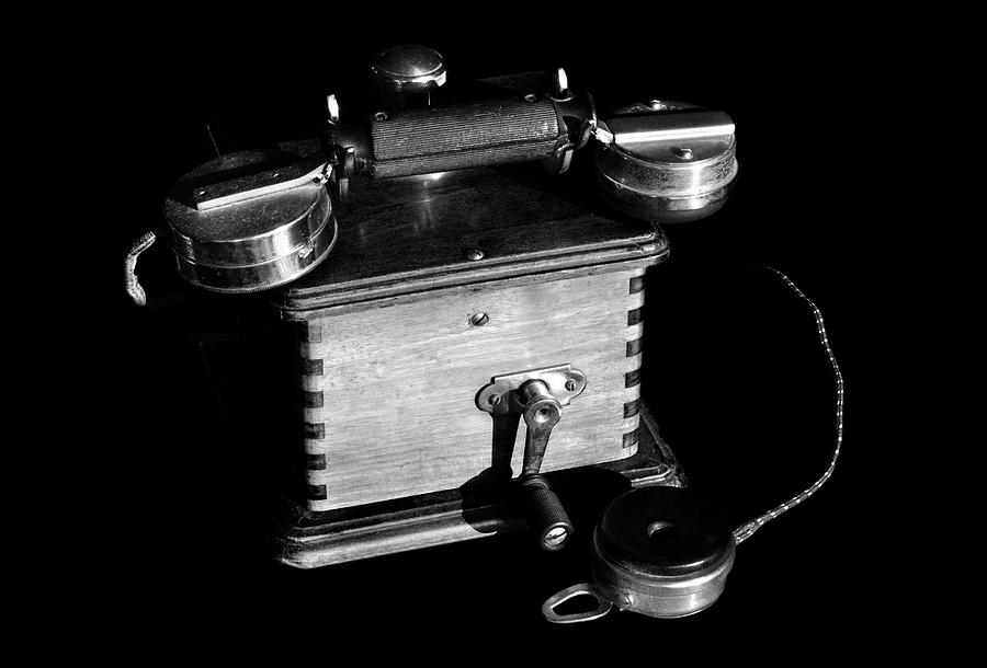 Vintage telephone Photograph by Dutourdumonde Photography