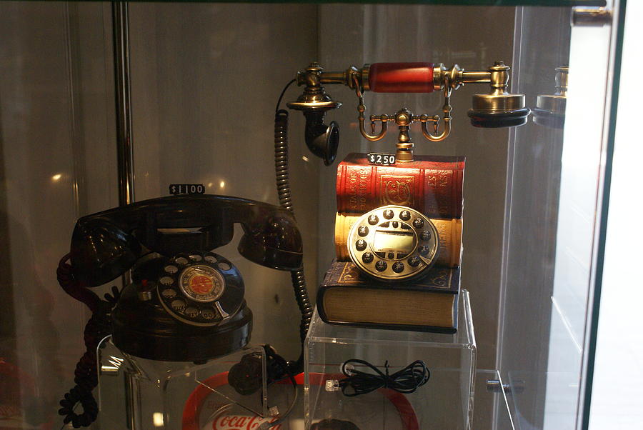Vintage Telephones Photograph by Padamvir Singh