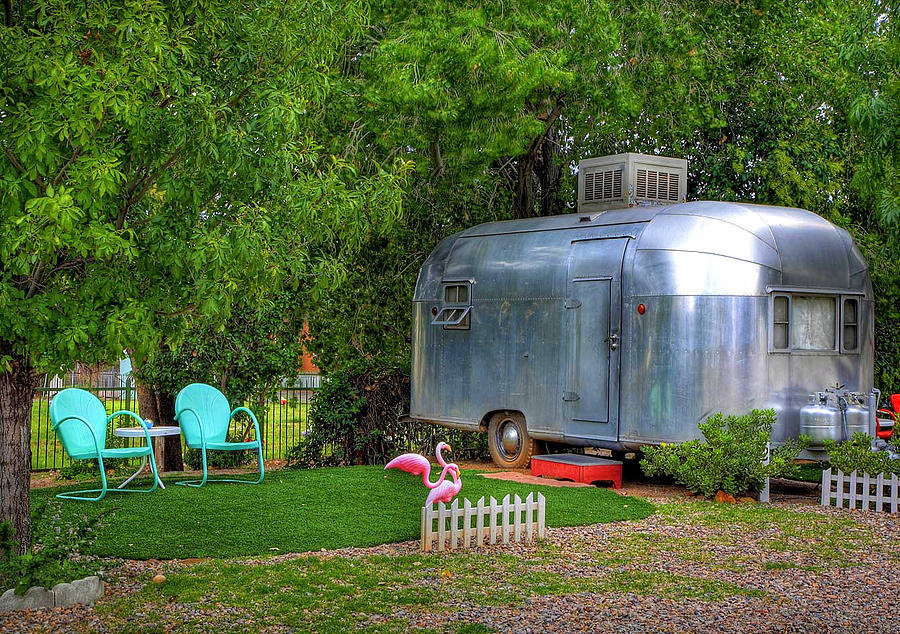 Vintage Trailer Photograph by Charlene Mitchell