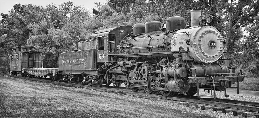 Vintage Photograph - Vintage Train by Brian Mollenkopf