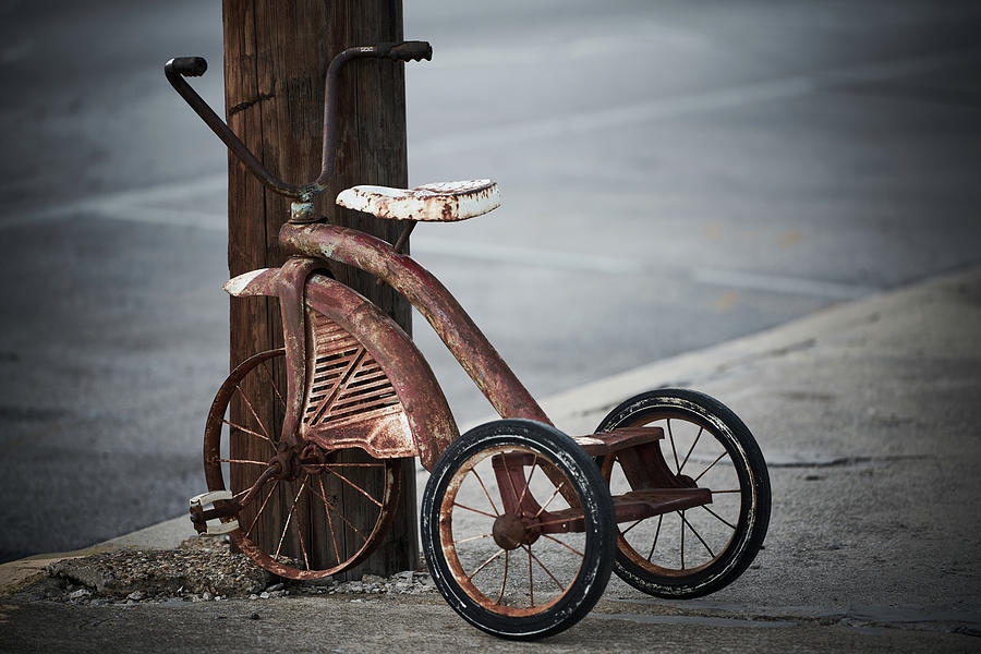 Vintage Tricycle Photograph by Jonathan Davison