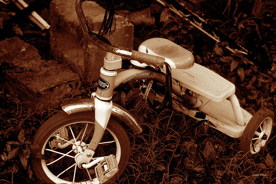 Vintage Trike Photograph by Lesa Fine