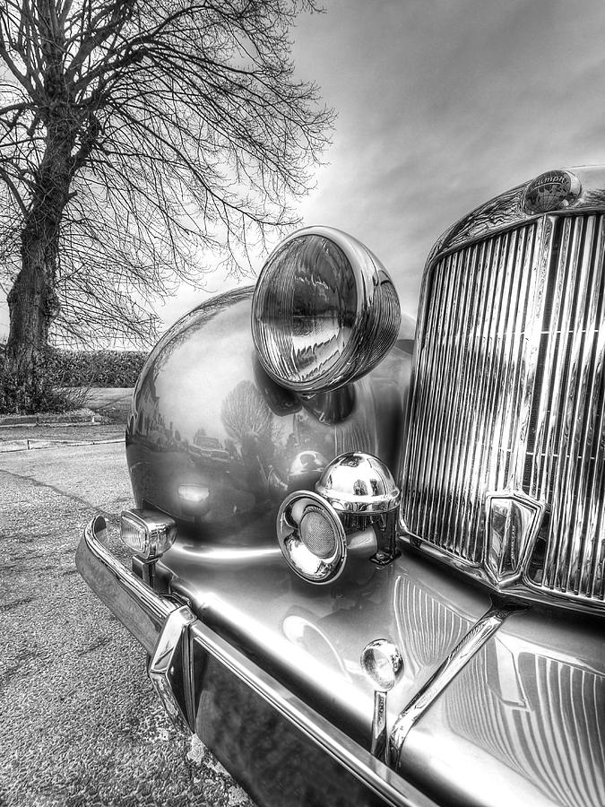Vintage Triumph Car Photograph by Gill Billington