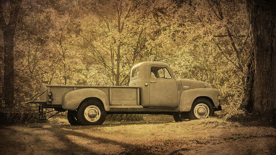 Vintage Truck Photograph by Susan McMenamin