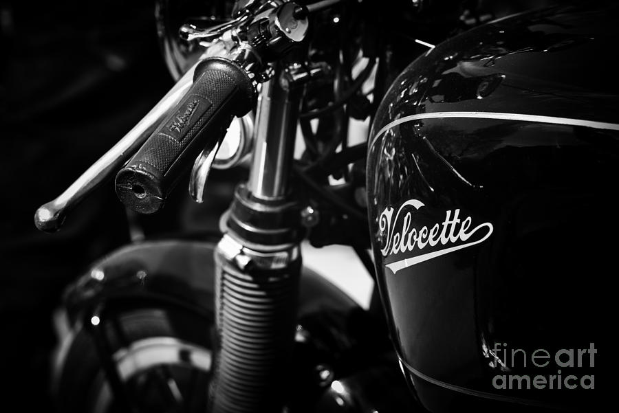 Vintage Velocette Photograph by Tim Gainey