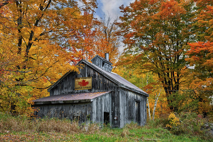 Vermont Sugarhouse Photograph by TS Photo