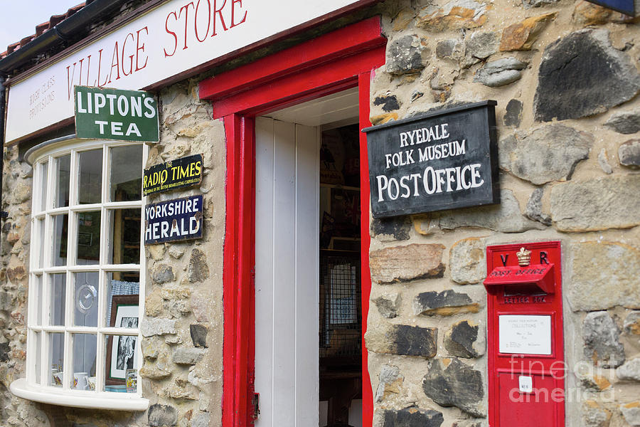 Vintage village store in England Photograph by Patricia Hofmeester