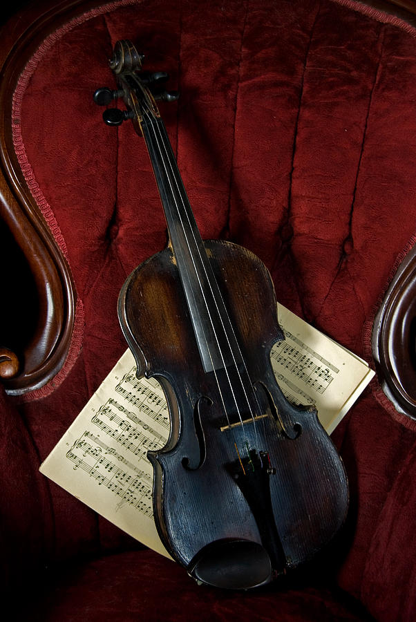 Recollection midtergang udgifterne Vintage Violin Photograph by Maria Dryfhout - Pixels