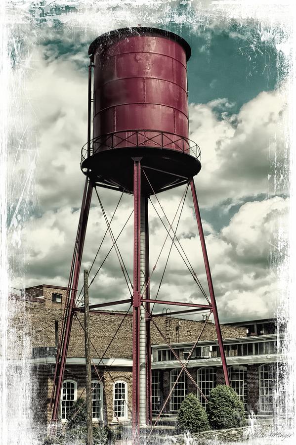 Vintage Water Tower Revolution Mill Photograph by Melissa Bittinger
