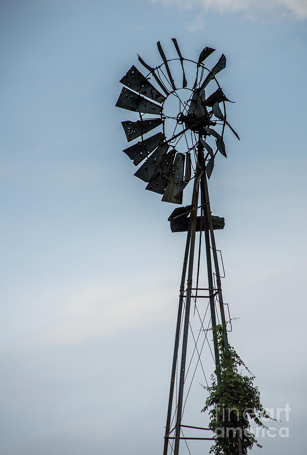 Vintage Windmill Water Pump Photograph By Alicia Bryant Fine Art America