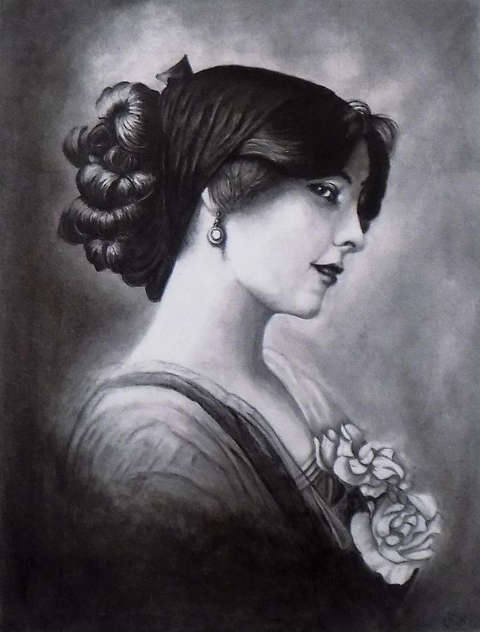 vintage woman by Chuck Caputo vintage woman by Chuck Caputo