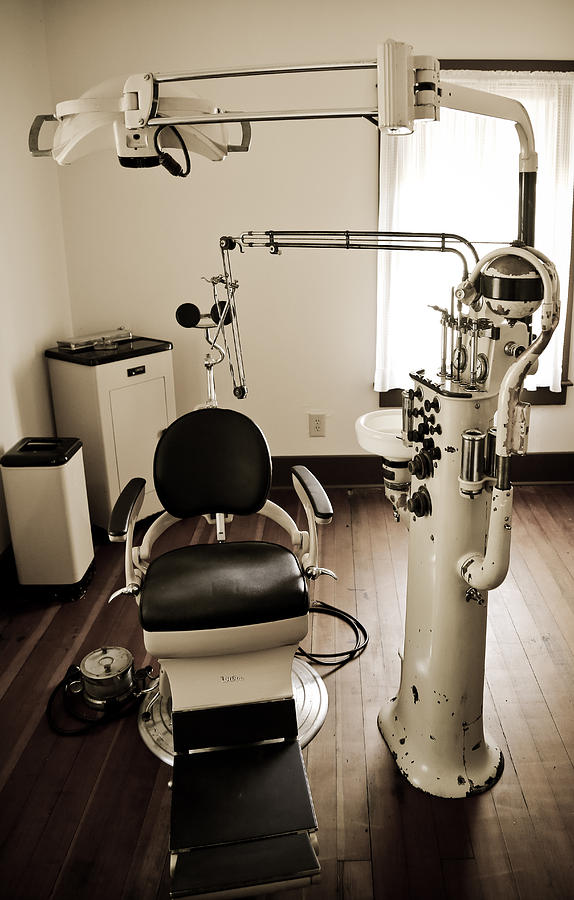 Vintaged Dentist Chair Photograph by Athena Mckinzie