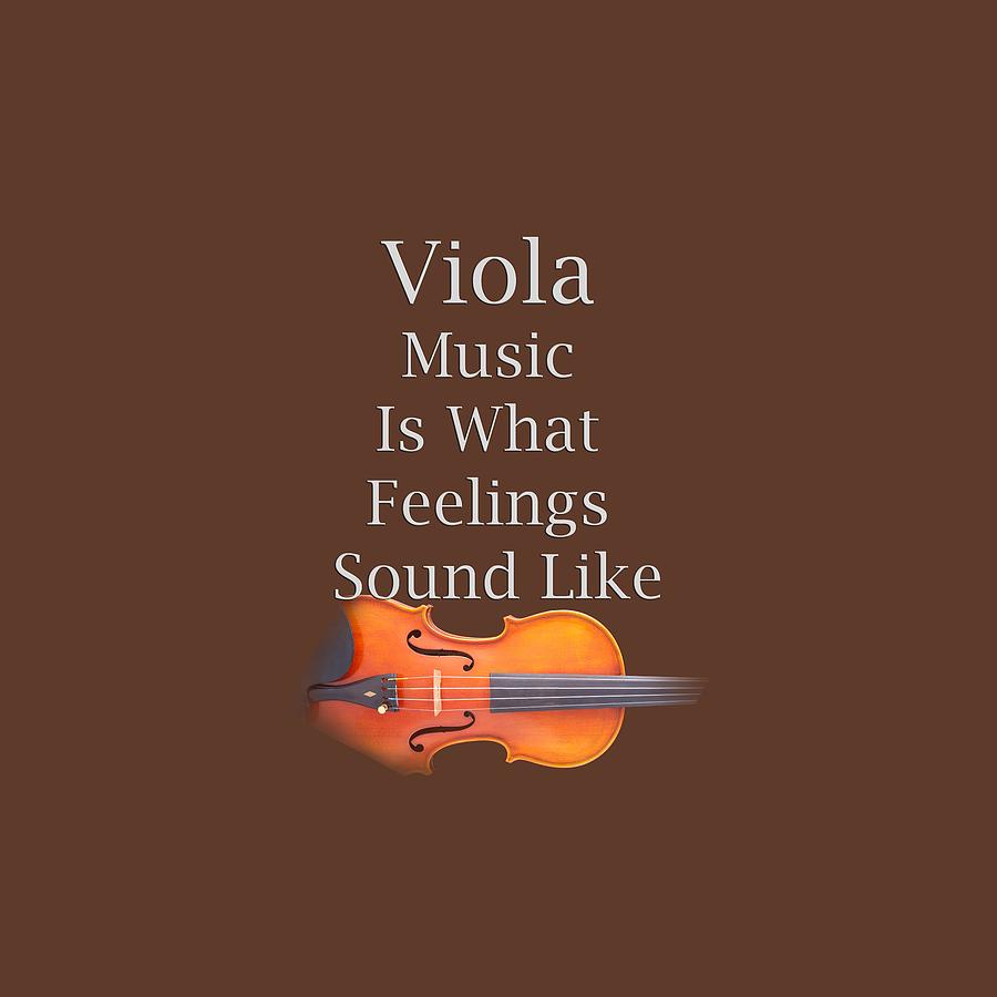 Viola Is What Feelings Sound Like 5591.02 Photograph by M K Miller
