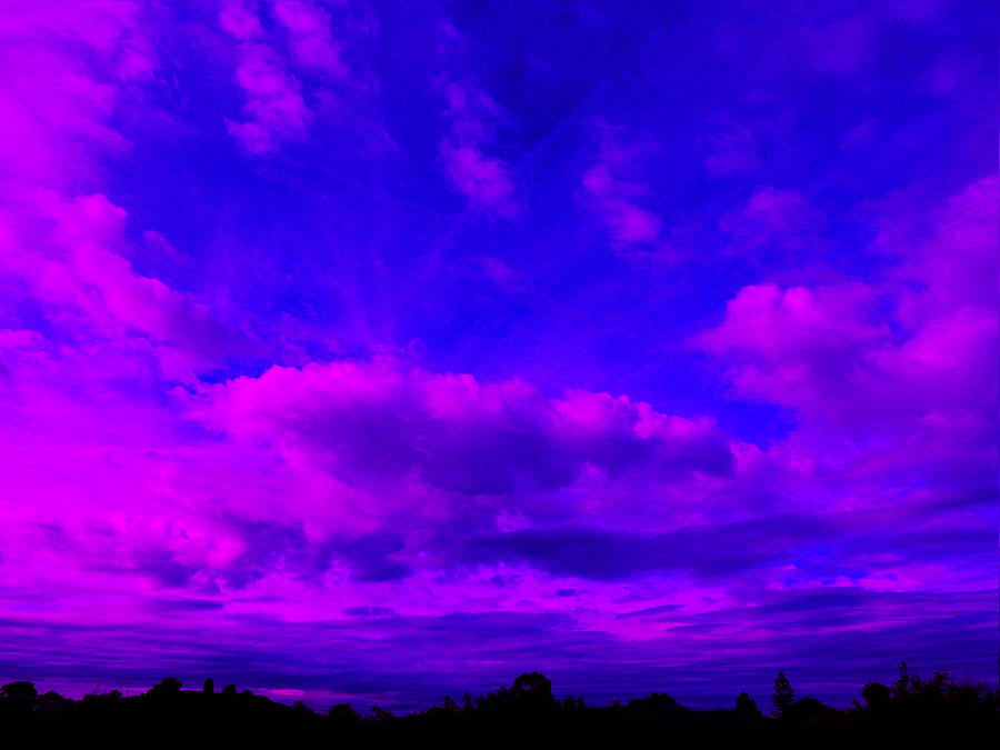 Violet Dawn Photograph by Mark Blauhoefer