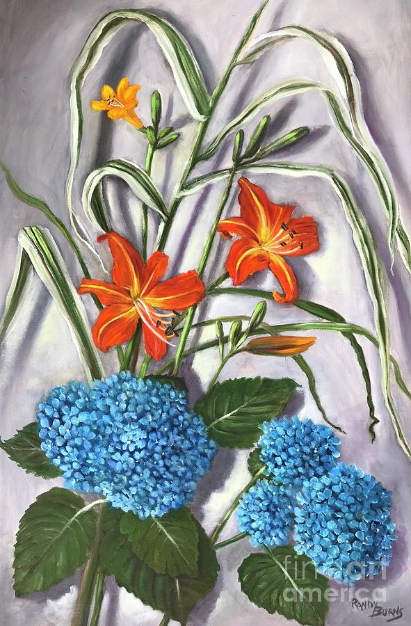 Summer Trio Painting by Rand Burns
