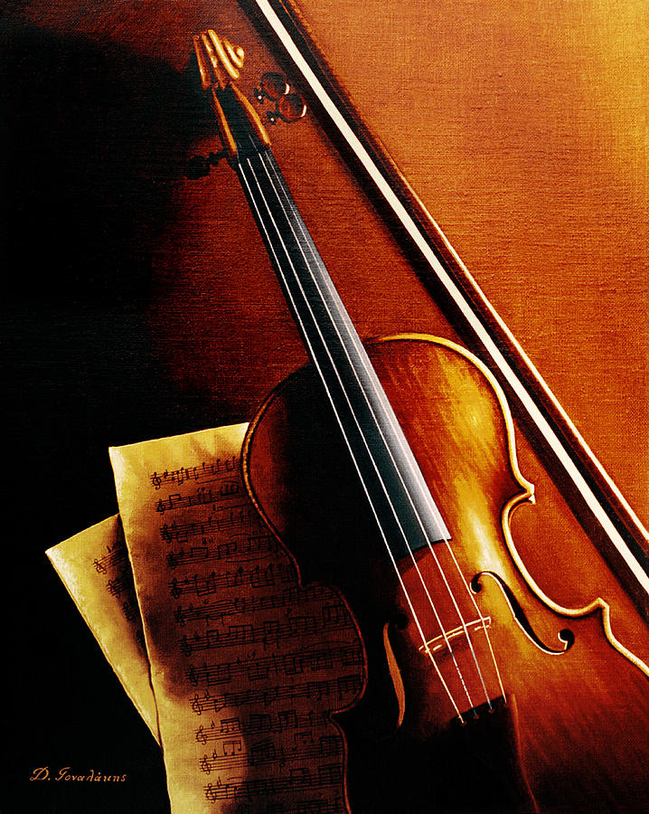 Violin Painting