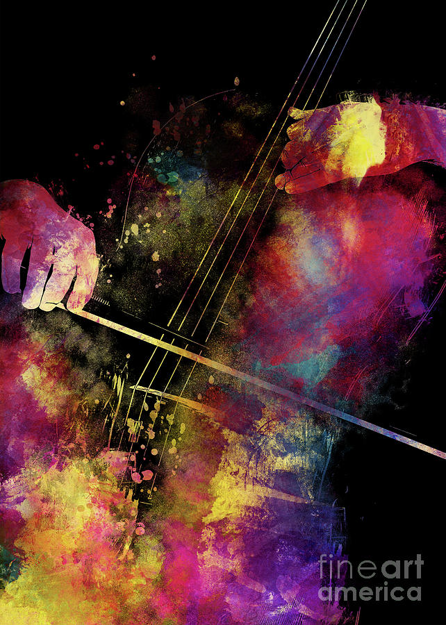 Violoncello Art 1 Digital Art