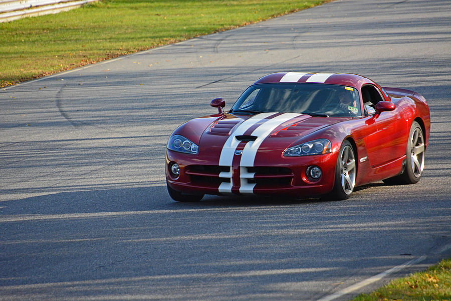 Viper on Track Photograph by Mike Martin
