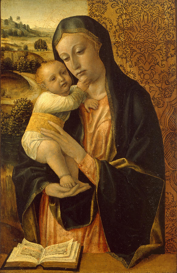 Virgin and Child 2 Painting by Vincenzo Foppa