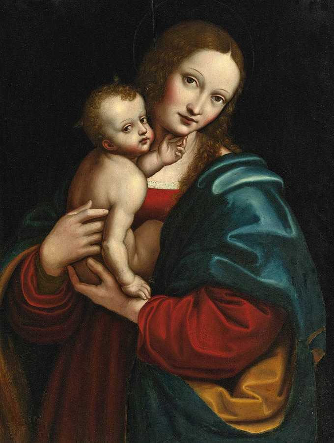 Virgin and Child Painting by Giampietrino