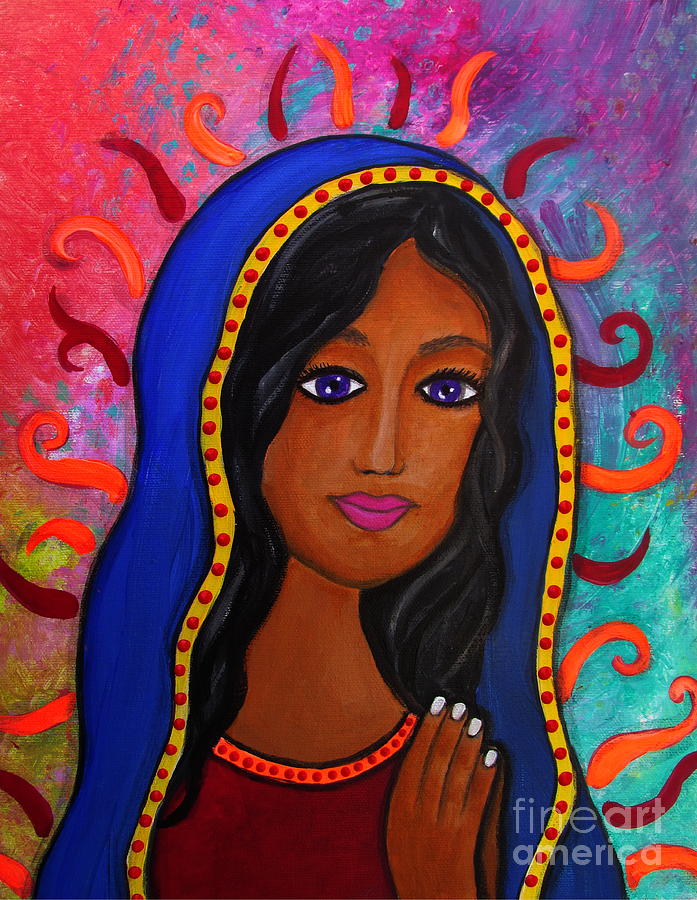 Virgin De Guadalupe Painting by Pristine Cartera Turkus