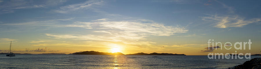 Virgin Gorda Sunset Photograph by Tim Mulina