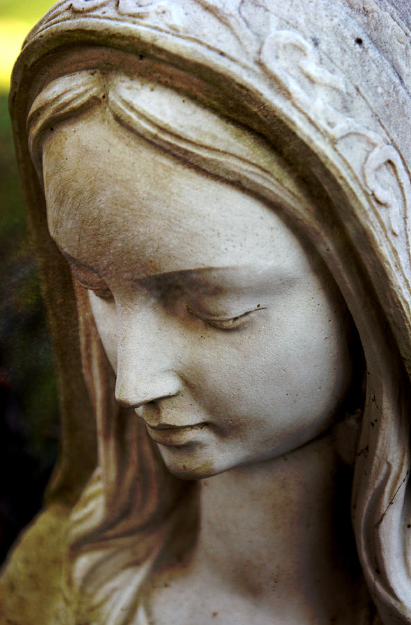 Virgin Mary Photograph by Off The Beaten Path Photography - Andrew Alexander