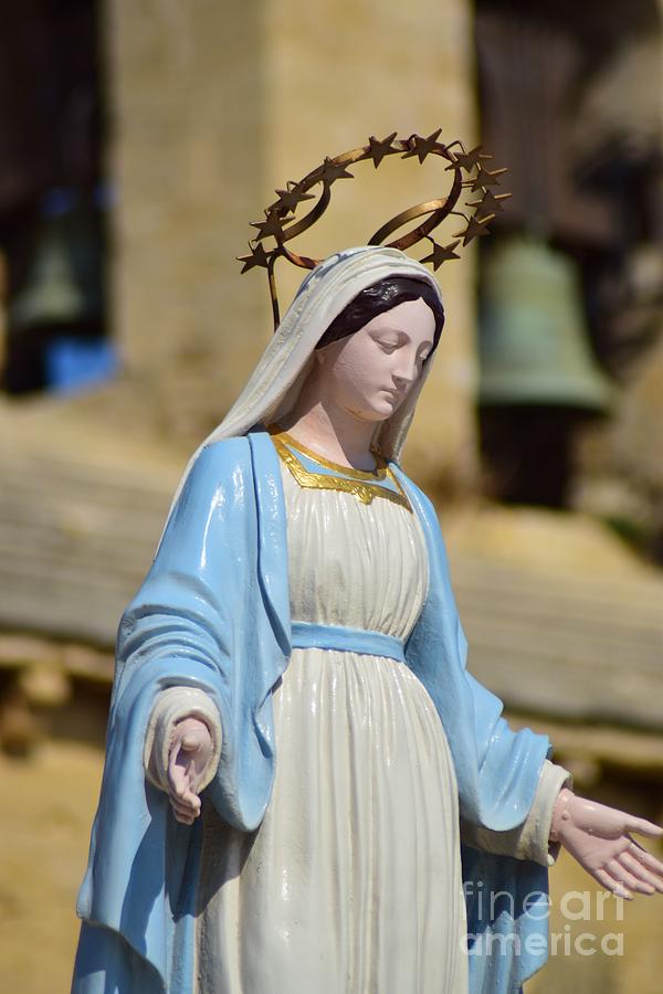 Virgin Mary Statue Photograph