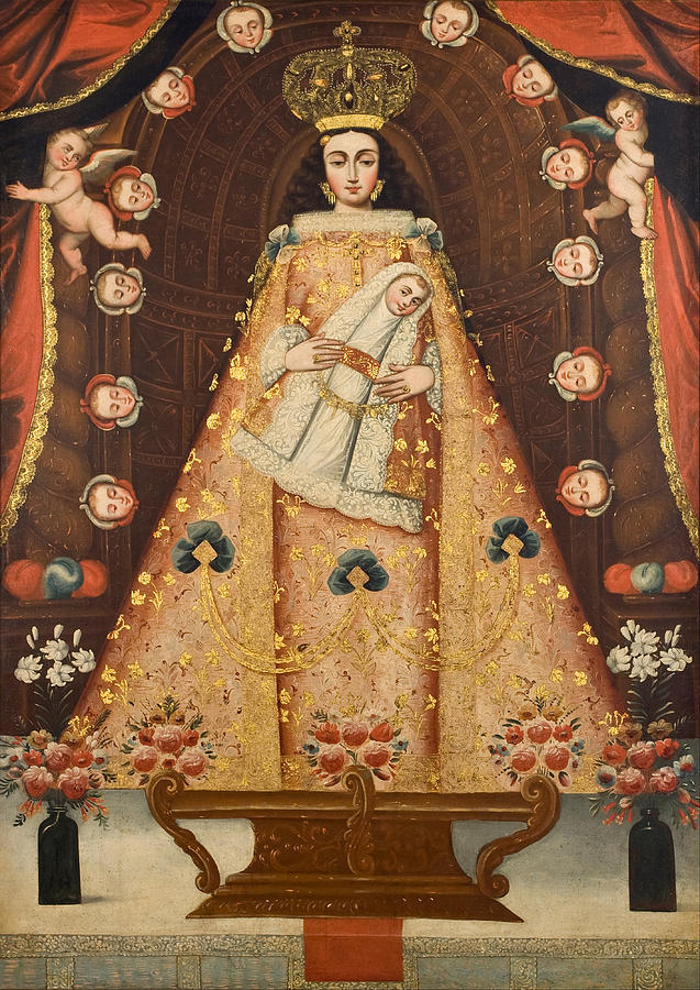 Virgin of Bethlehem Painting by Cuzco School