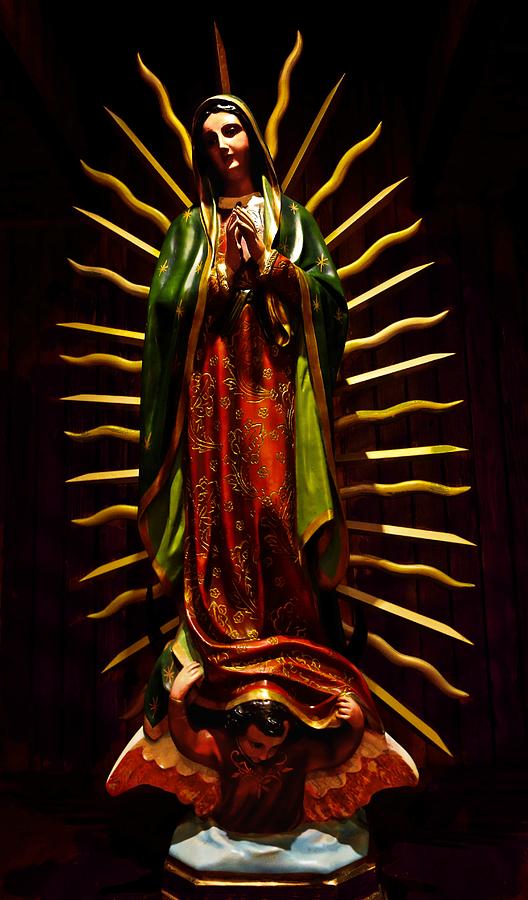 Virgin of Guadalupe Photograph by Joan Reese
