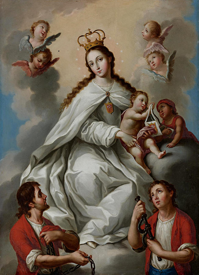 Jose Campeche Painting - Virgin of Mercy by Jose Campeche y Jordan