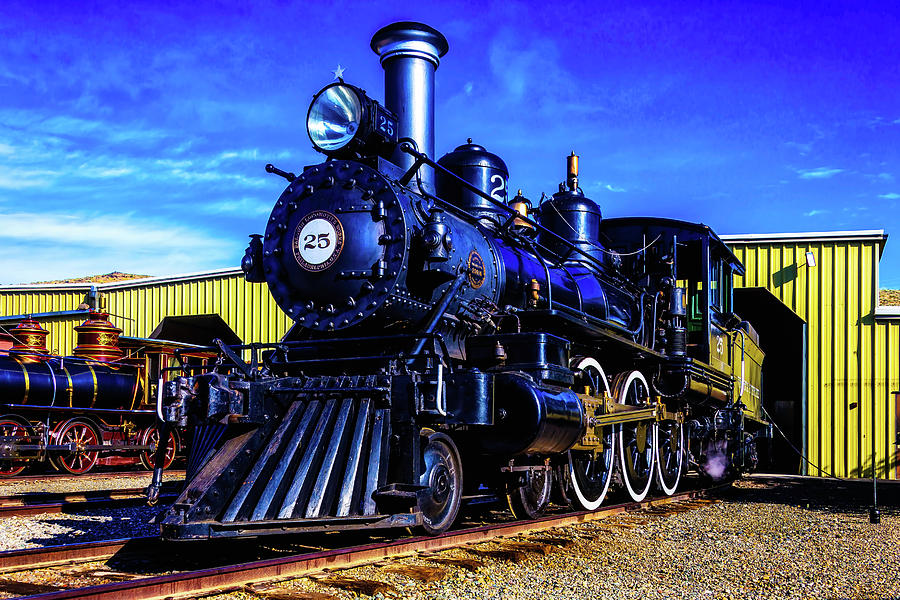 Virgina Truckee Steam Locomotive 25 Photograph by Garry Gay