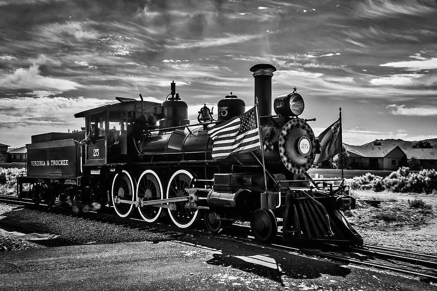 Virgina Truckee Steam Train 25 Photograph by Garry Gay