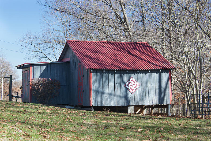 Virginia Barn Quilt Series I Photograph by Suzanne Gaff