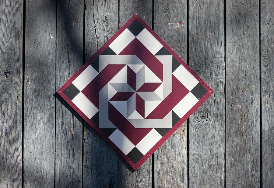 Virginia Barn Quilt Series II Photograph by Suzanne Gaff