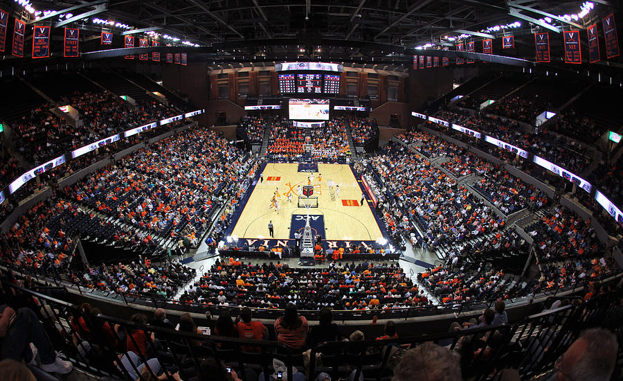 Virginia Cavaliers John Paul Jones Arena Photograph by Replay Photos