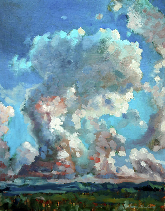 Virginia Sky Painting by Susan Bradbury