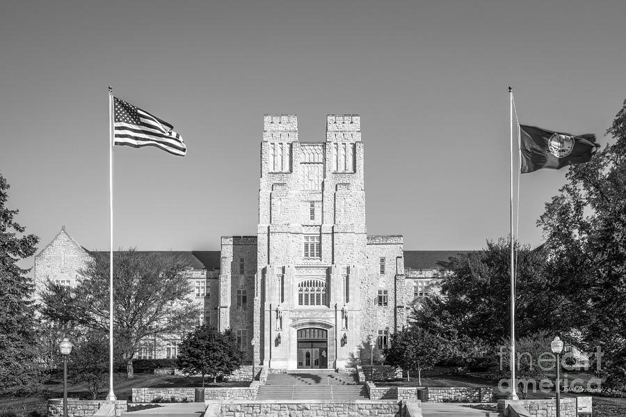 Virginia Tech Burress Hall Photograph by University Icons