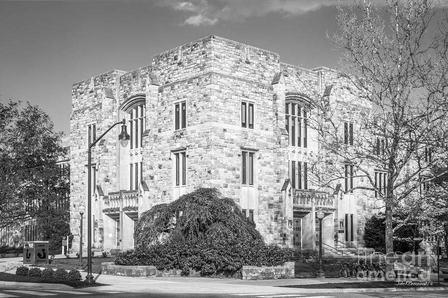 Virginia Tech Photograph - Virginia Tech Newman Library by University Icons