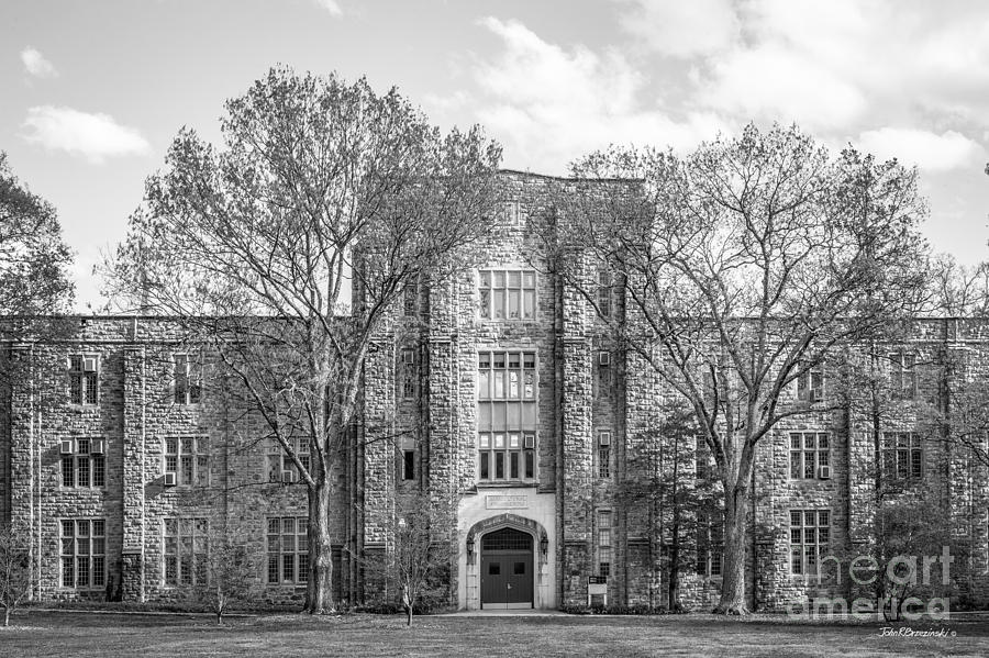 Virginia Tech Seitz Hall Photograph by University Icons