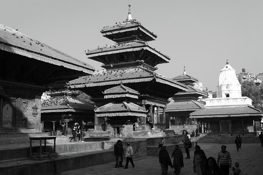 Vishnu Temple, Durbar Square, Kathmandu Photograph by Aidan Moran