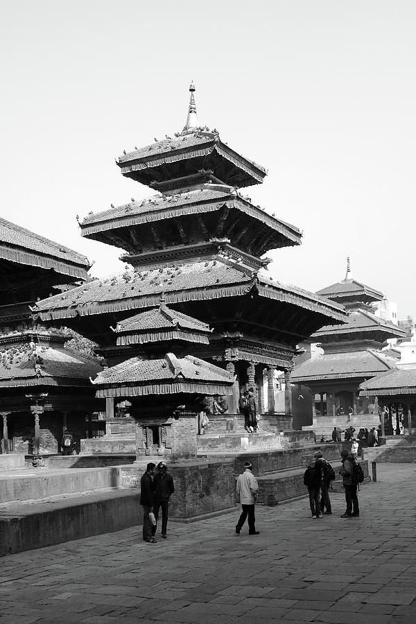 Vishnu Temple, Kathmandu Durbar Square, Nepal Photograph by Aidan Moran