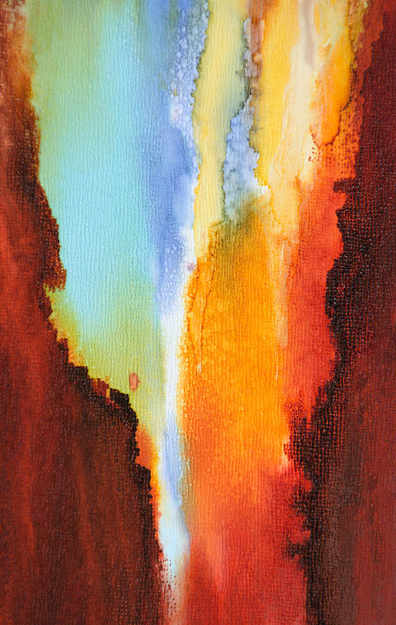 Abstract Painting - Visible Love - B - by Sandy Sandy Abstract Painting - Visible Love - B - by Sandy Sandy