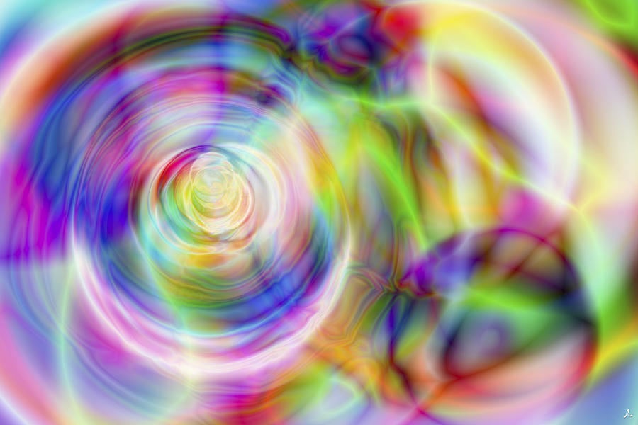 Crazy Digital Art - Vision 7 by Jacques Raffin Crazy Digital Art - Vision 7 by Jacques Raffin