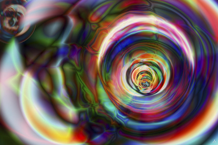 Crazy Digital Art - Vision 8 by Jacques Raffin Crazy Digital Art - Vision 8 by Jacques Raffin