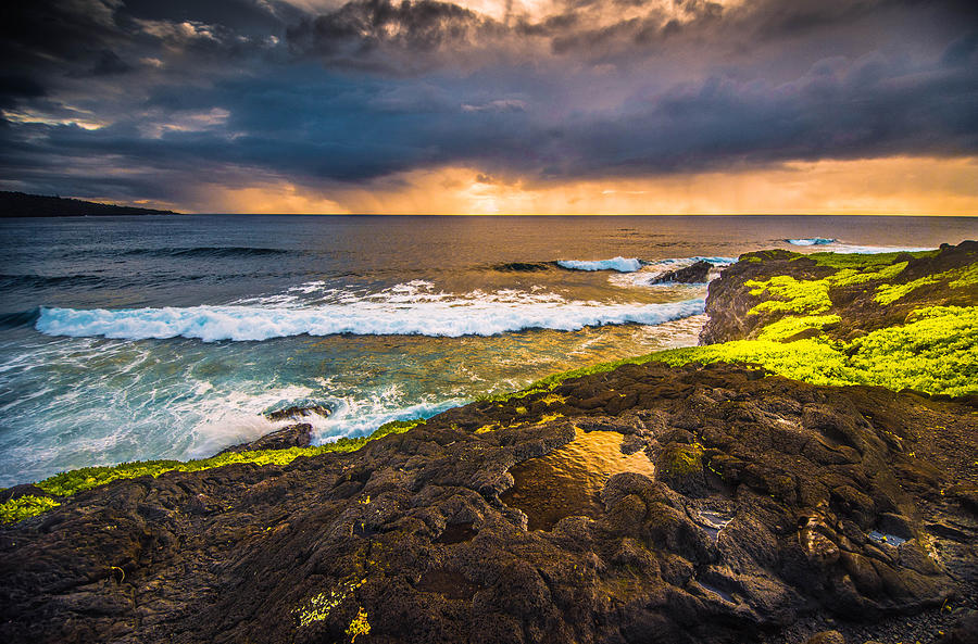 Sunset Photograph - Maui Magnificence by Joy McAdams