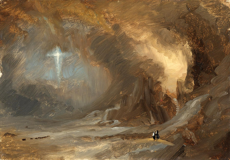 Vision of the Cross Painting by Frederic Edwin Church