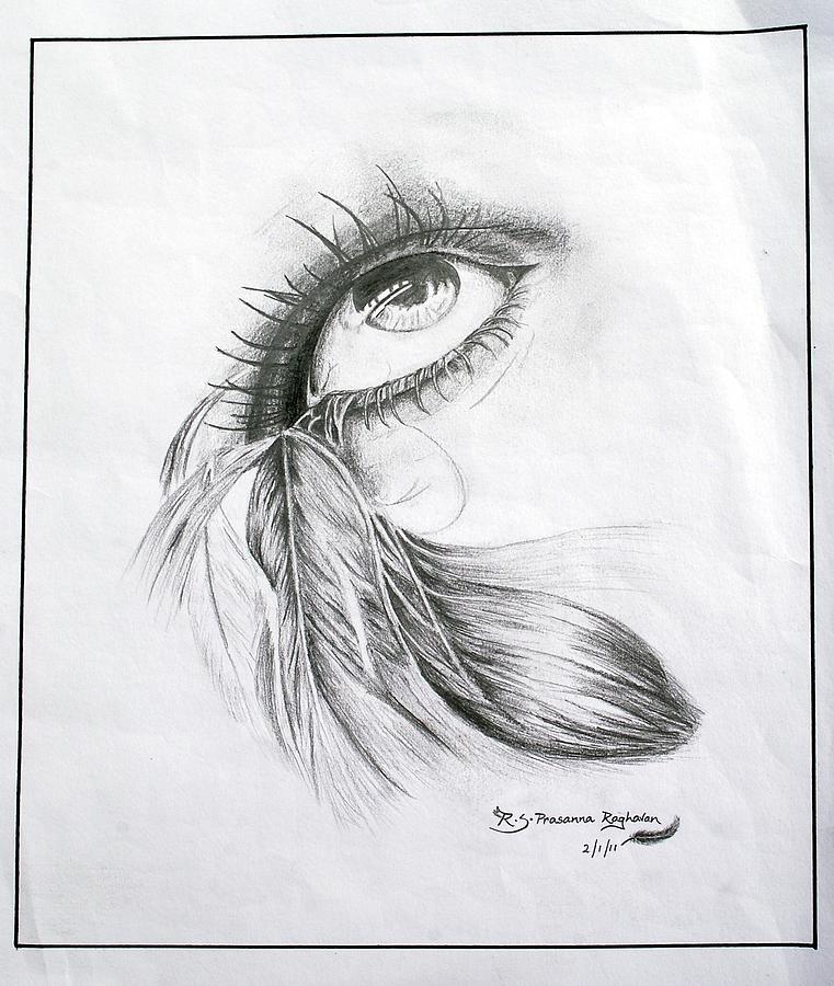 Vision to fly high Drawing by Prasanna Raghavan - Fine Art America