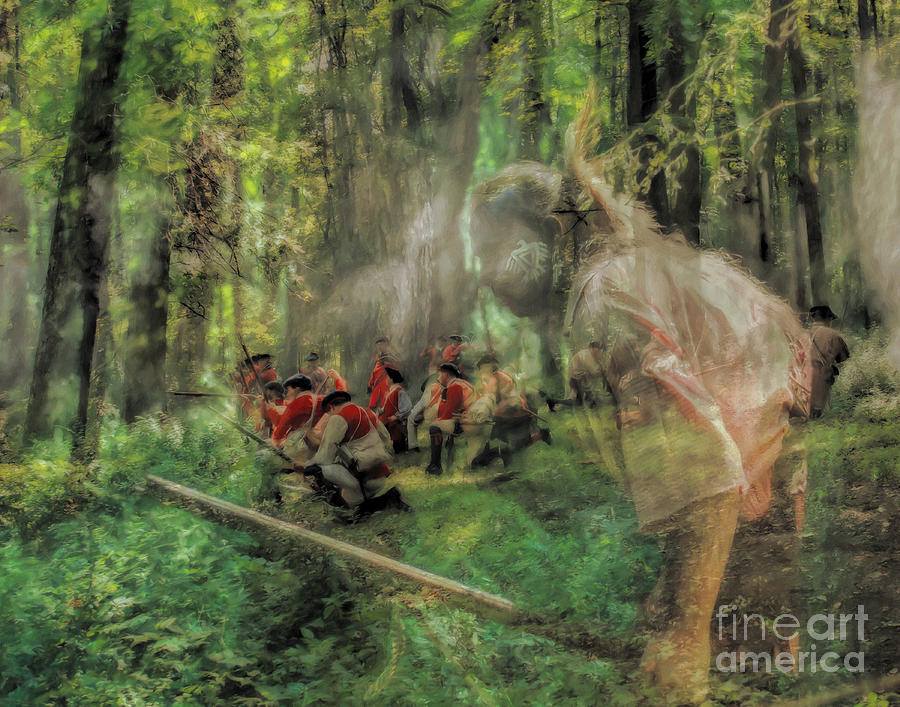 Visions of Battles Past Digital Art by Randy Steele