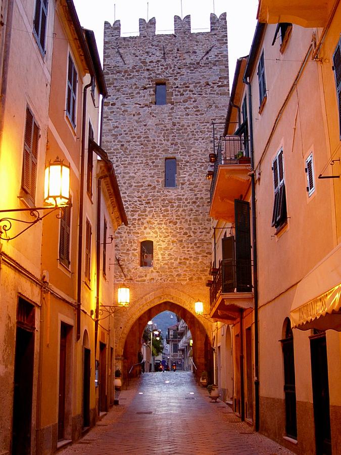 Visions of Italy Archway Photograph by Nancy Bradley